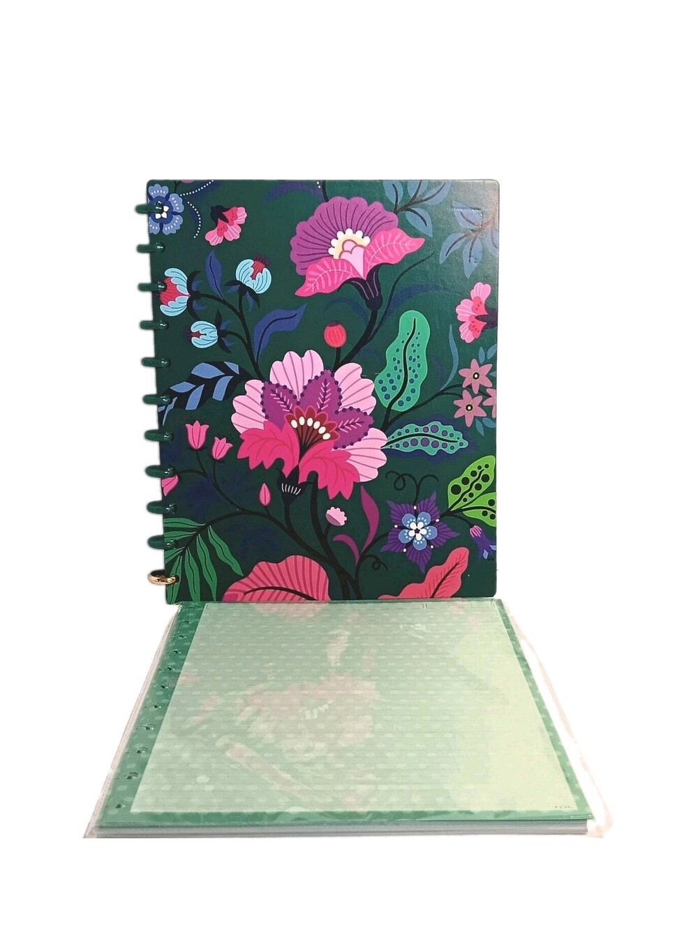 TUL Custom Note-Taking System Discbound Floral Notebook Letter Size wExtra Paper
